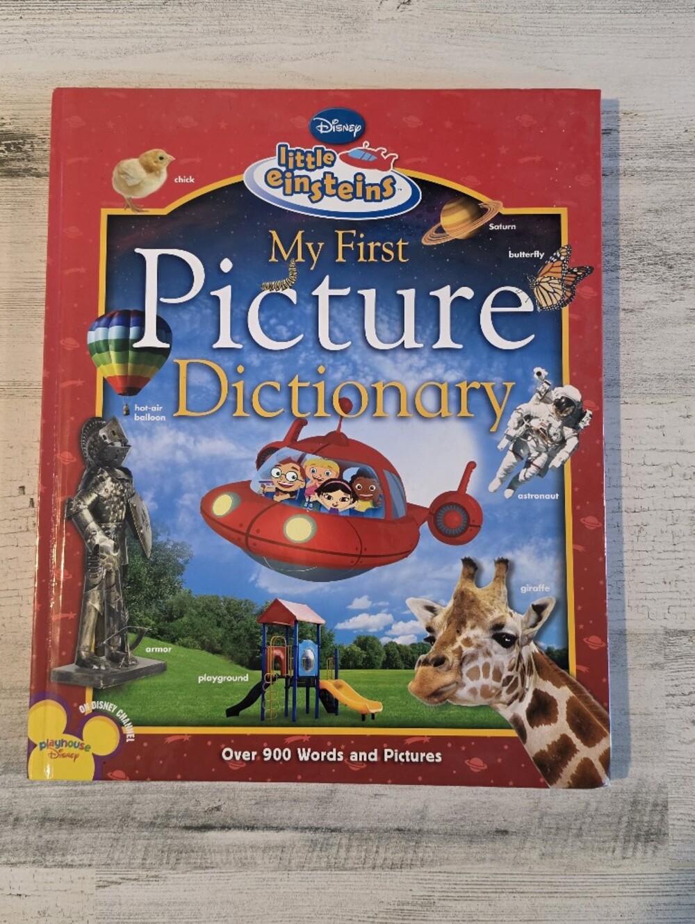 Disney Little Einsteins My First Picture Dictionary Hardcover 2008 900+ Words
